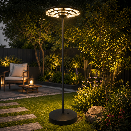 Lampadaire Exterieur Solaire Detecteur De Mouvement