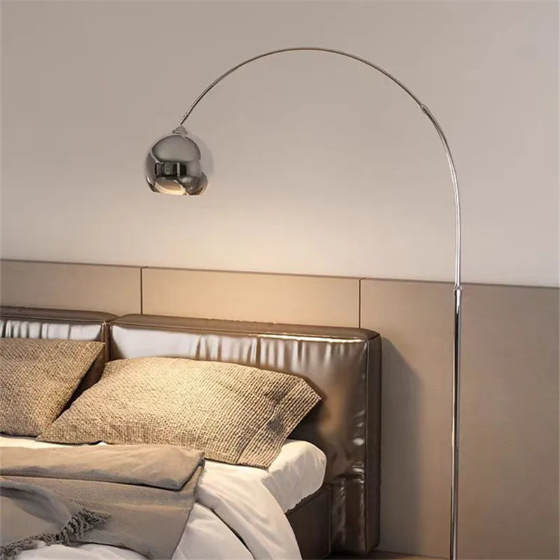 Lampadaire Scandinave Gris chambre
