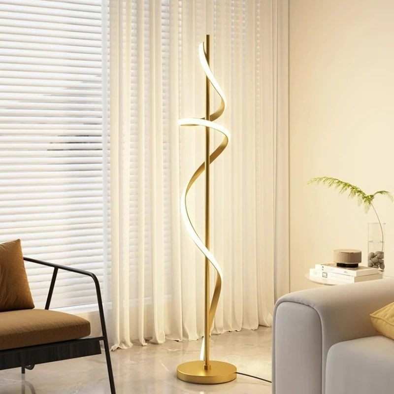 Lampadaire salon Or