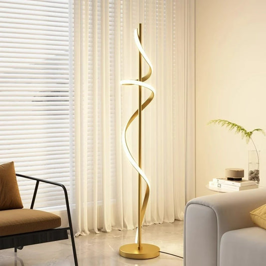 Lampadaire salon Or
