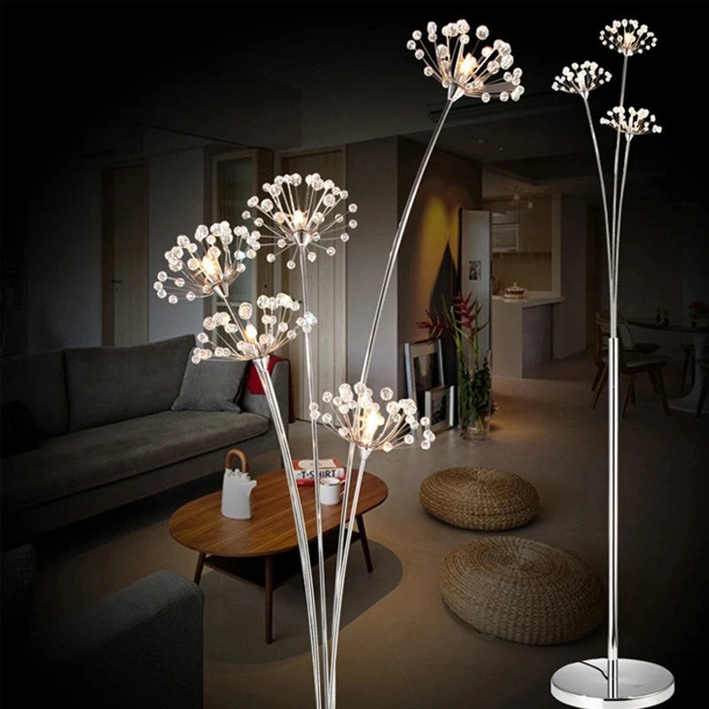 Lampadaire Fleur Design