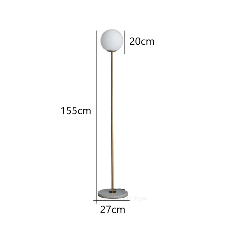 Lampadaire Boule Sur Pied