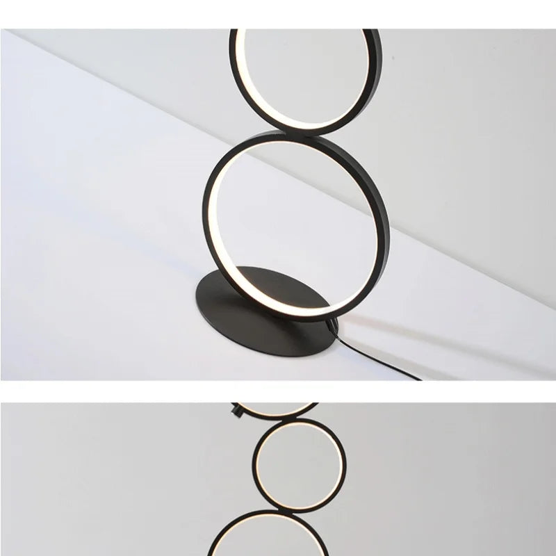Lampadaire LED Cercle