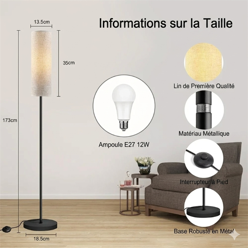 info lampadaire led variateur