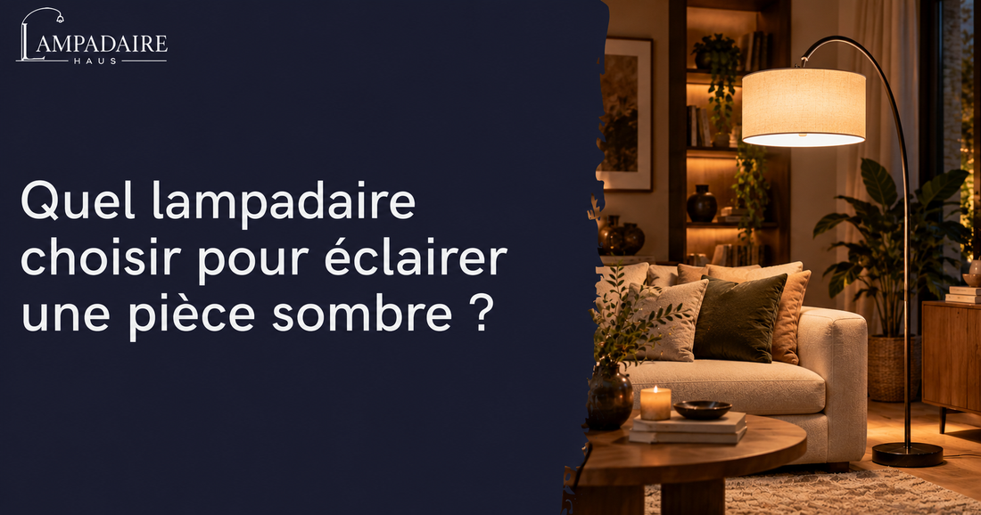 Quel lampadaire choisir pour éclairer une pièce sombre ?