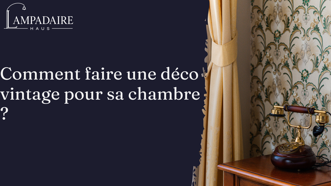 La déco vintage chambre pour un intérieur qui vous ressemble