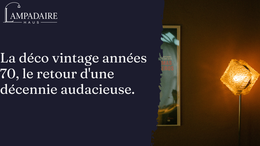 La déco vintage années 70, le retour d'une décennie audacieuse