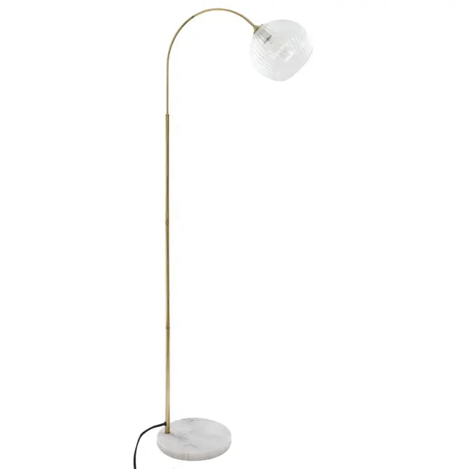 Lampadaire Arc Or