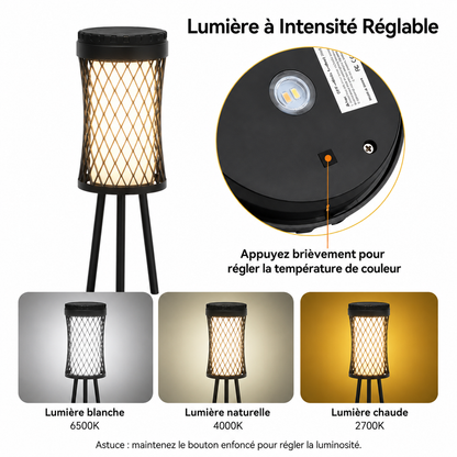 Lampadaire Exterieur Solaire Sur Pied