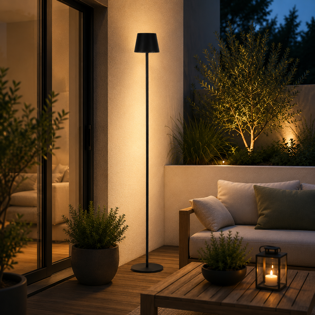 Lampadaire Rechargeable Extérieur