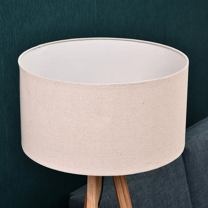 Lampadaire Trepied Bois Blanc