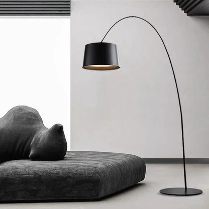 Lampadaire arc noir