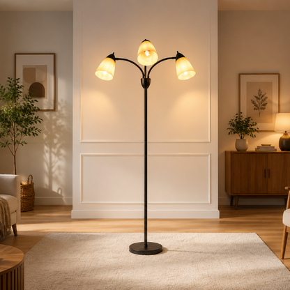 Lampadaire 3 Spots