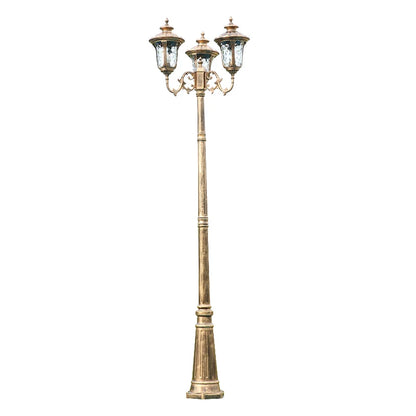 Lampadaire 3 tete or