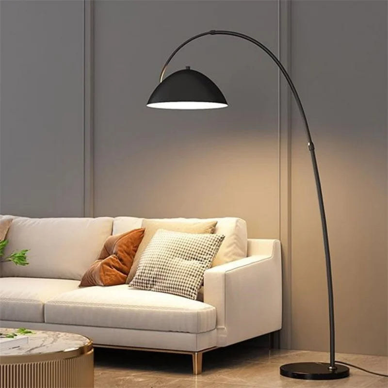 Lampadaire Arc Salon Noir