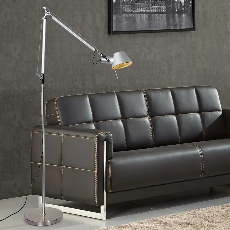 Lampadaire Architecte Sur Pied gris