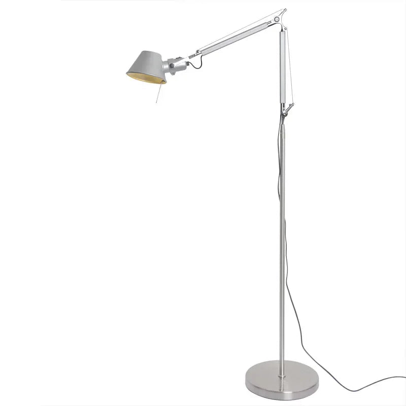 Lampadaire Architecte gris fond blanc