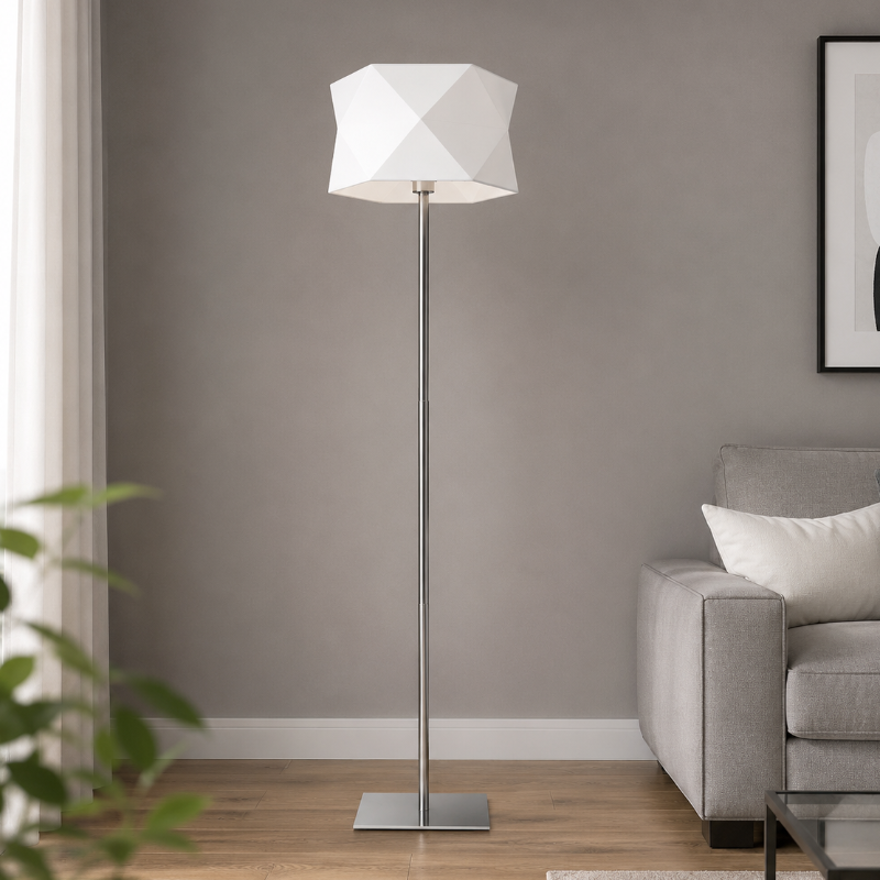 Lampadaire Blanc Design