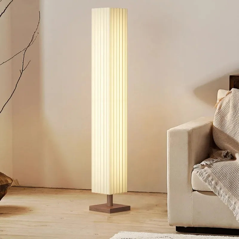 Lampadaire Bois japandi