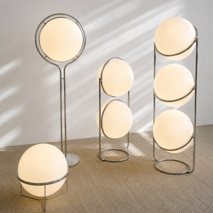 Lampadaire 1 Boule Sur Pied | LUNA