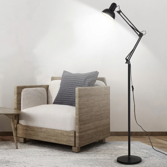 Lampadaire Bureau Sur Pied Articulé
