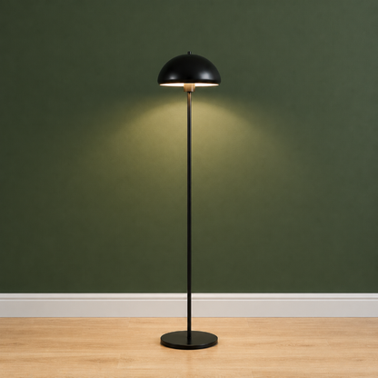 Lampadaire Champignon Noir