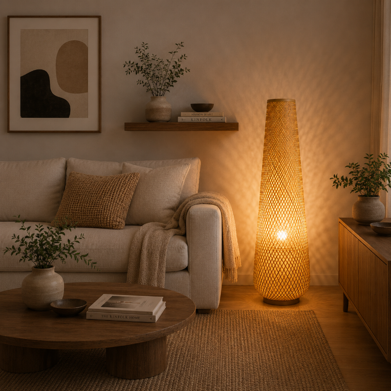 Lampadaire Colonne Salon