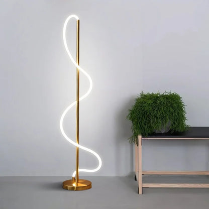 Lampadaire Serpent 
