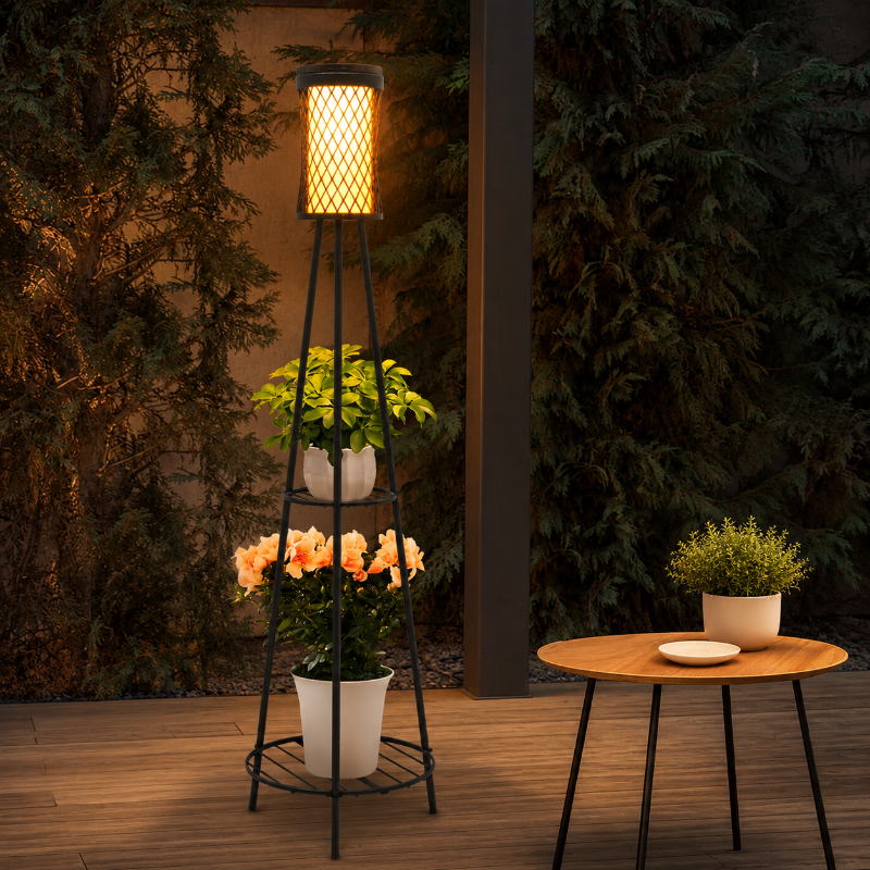 Lampadaire Exterieur Solaire Sur Pied