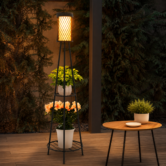 Lampadaire Exterieur Solaire Sur Pied