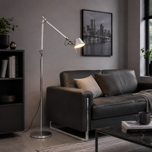 Lampadaire Gris Anthracite