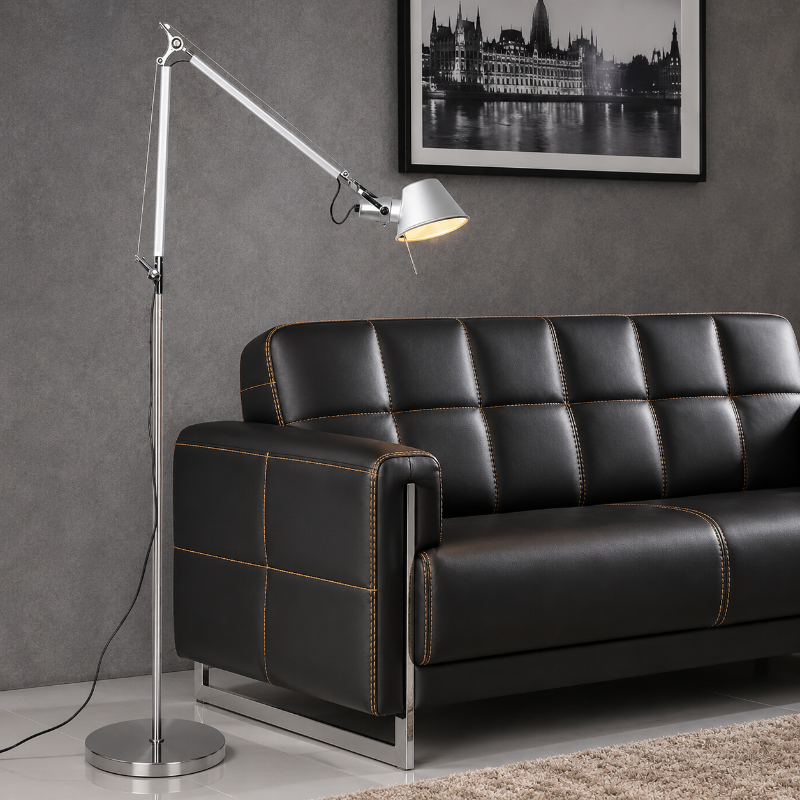 Lampadaire Gris architecte 