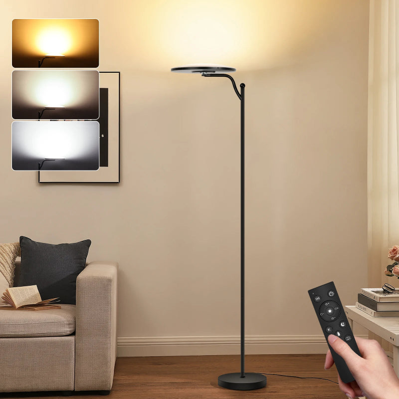 Lampadaire LED télécommande 