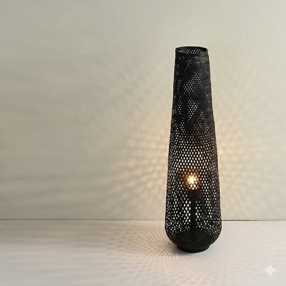 Lampadaire Lanterne noir