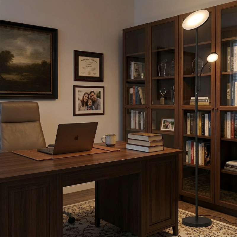 Lampadaire Led Avec Liseuse Et Variateur