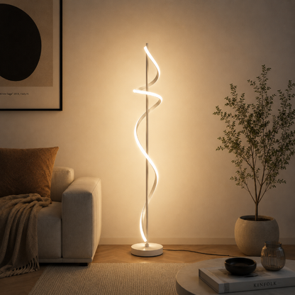Lampadaire Blanc led