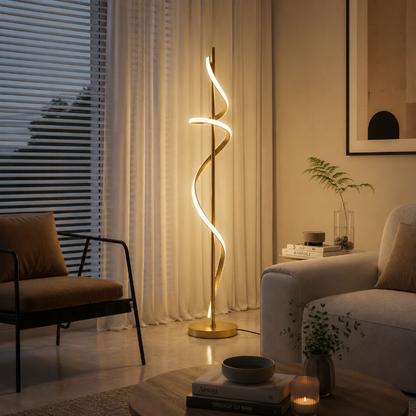 Lampadaire Led Or