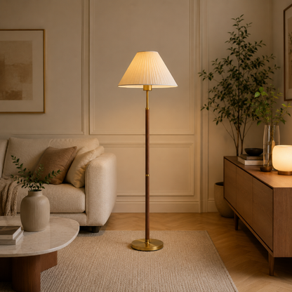 Lampadaire Plissé