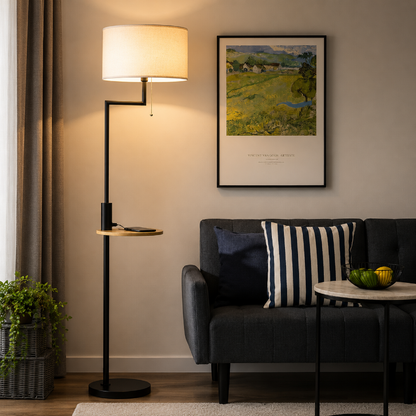 Lampadaire Port USB