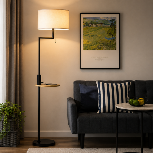 Lampadaire Port USB