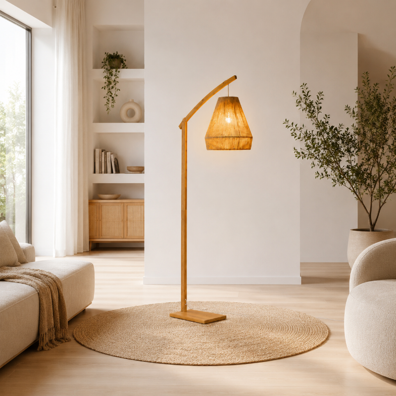 Lampadaire Rustique