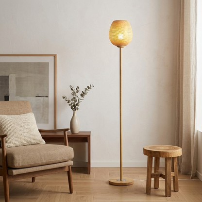 Lampadaire Salon Naturel