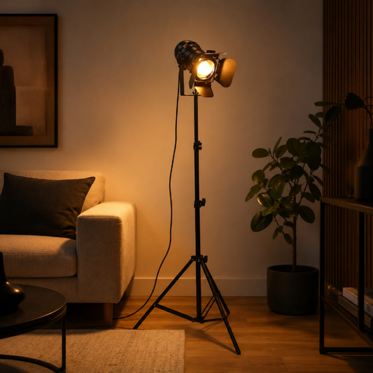 Lampadaire Trepied Projecteur