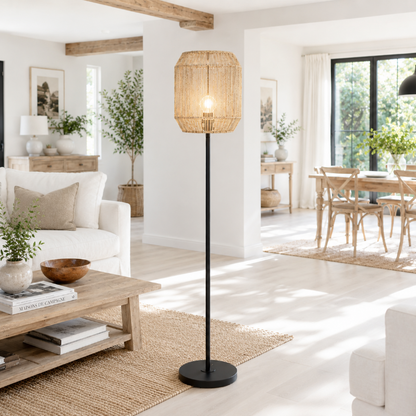 Lampadaire Tressé