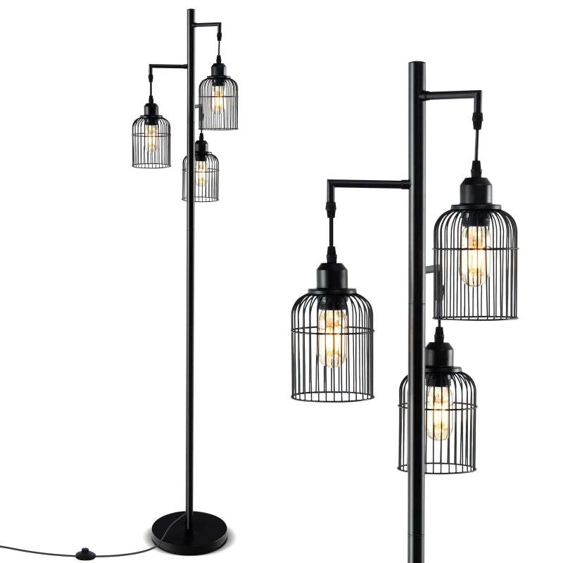 Lampadaire Triple