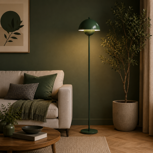 Lampadaire Vert Foncé