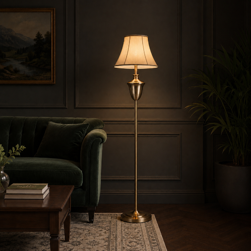 Lampadaire Vintage or 