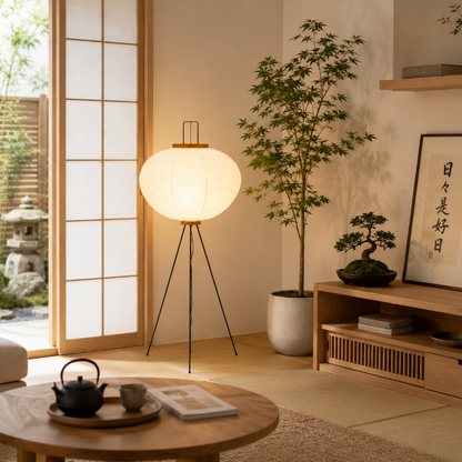 Lampadaire japonais Akari