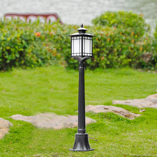 Lampadaire jardin lanterne  