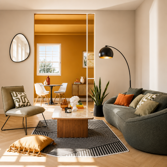 Lampadaire salon Arc Moderne